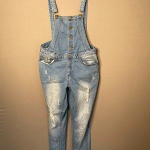 Blue Jean Plus Overalls